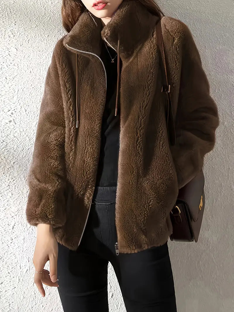 Maliza | Ultra-Soft Furry Fleece Jacket