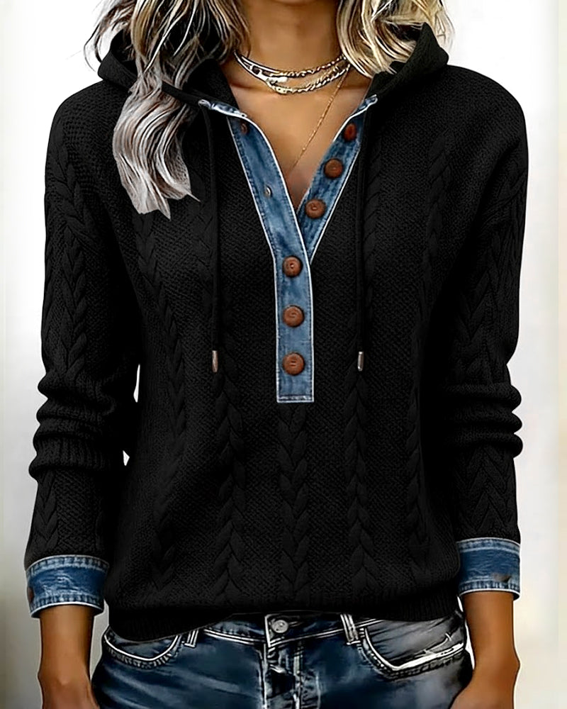 Jenny | Long-Sleeve Casual Hoodie