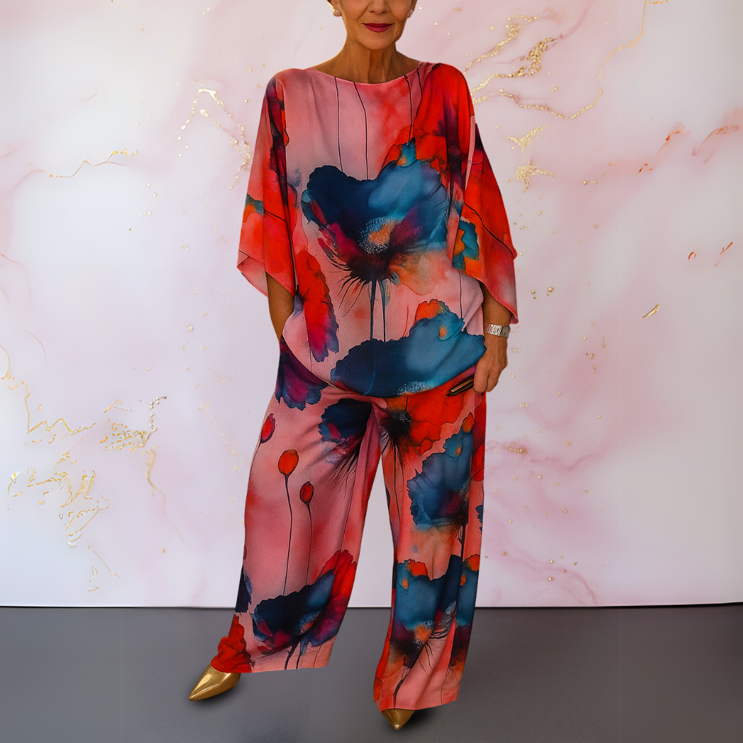 Monica | Satin Two-Piece Set