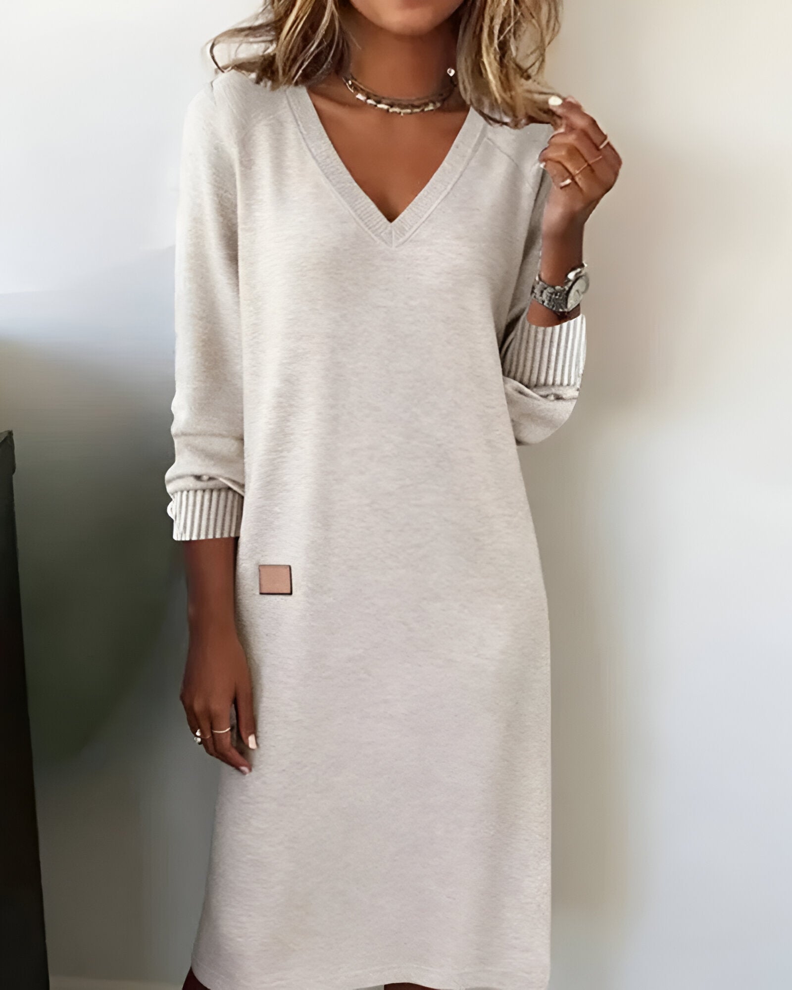 Kymari | Casual Knit Long Dress