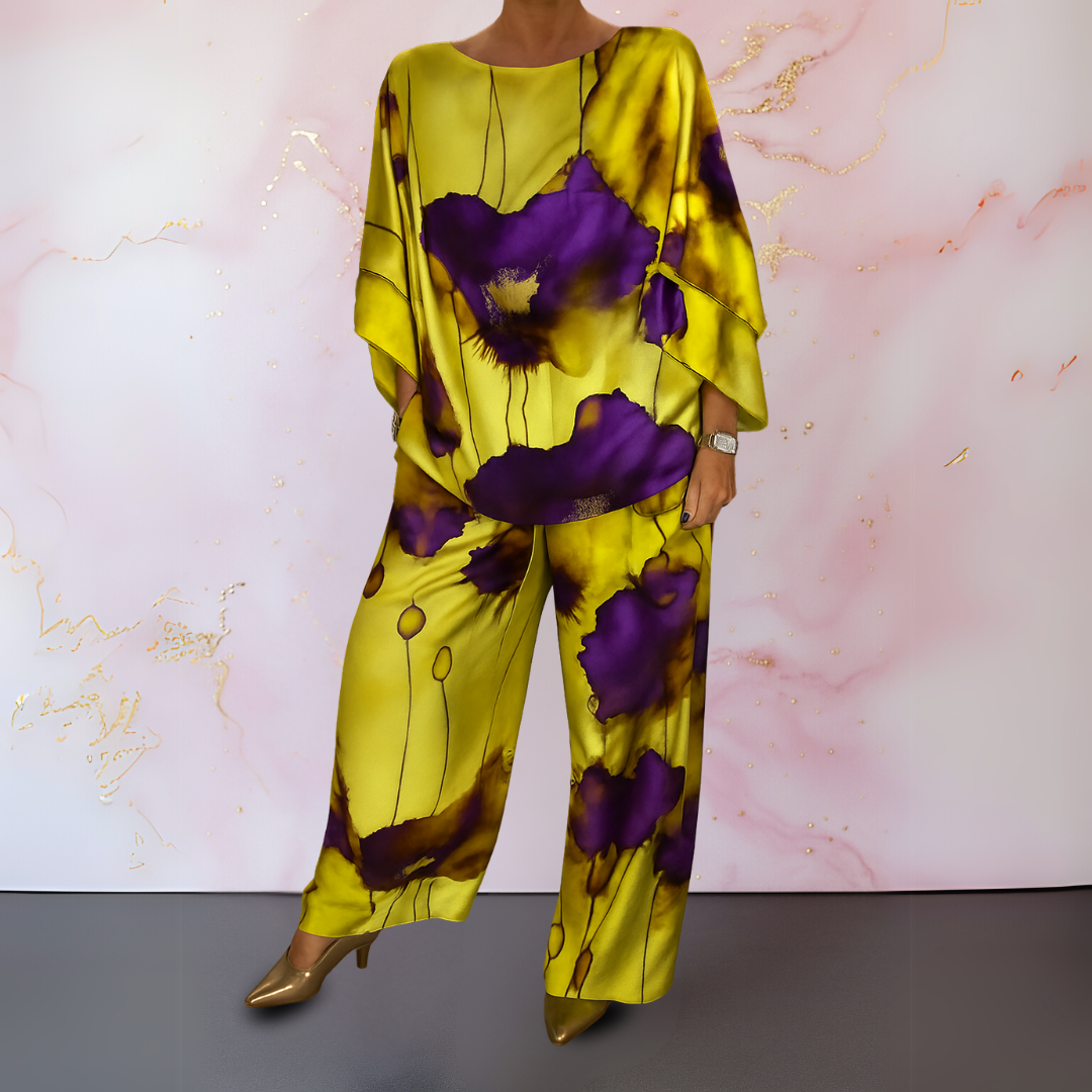Monica | Satin Two-Piece Set