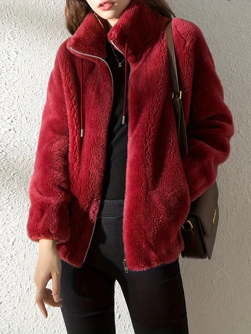 Maliza | Ultra-Soft Furry Fleece Jacket
