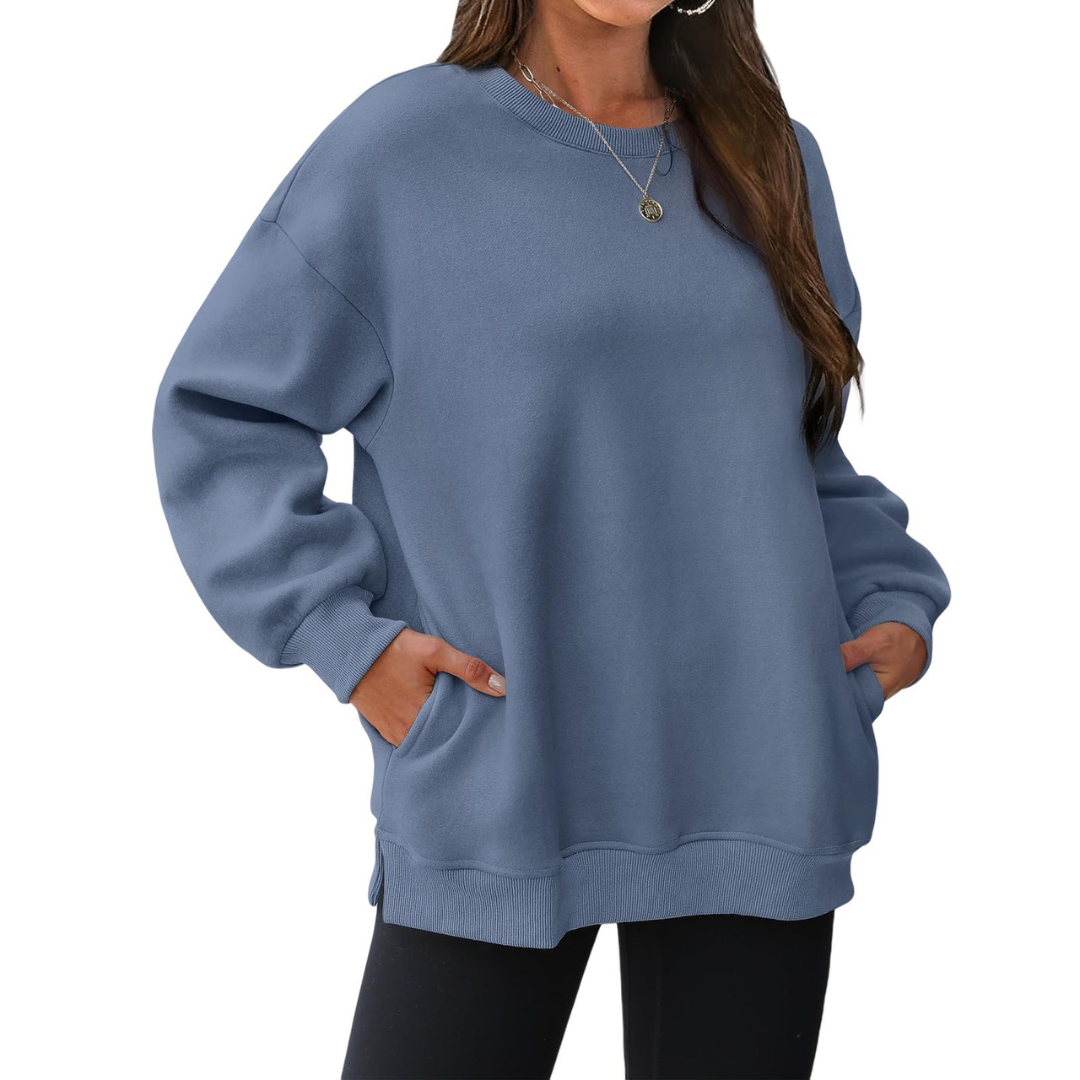 Marleigh | Plush Pocket Sweatshirt