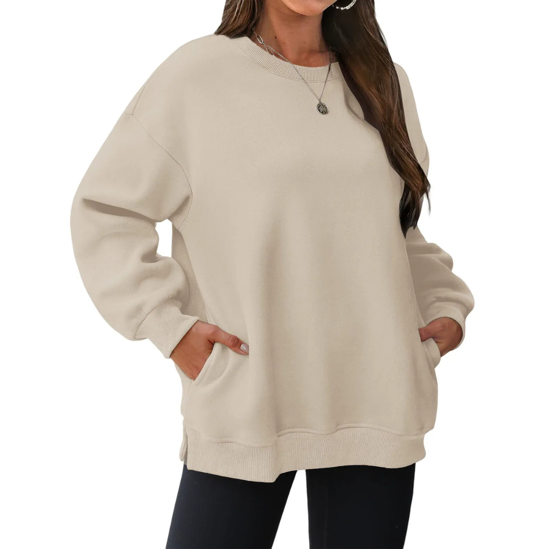 Marleigh | Plush Pocket Sweatshirt