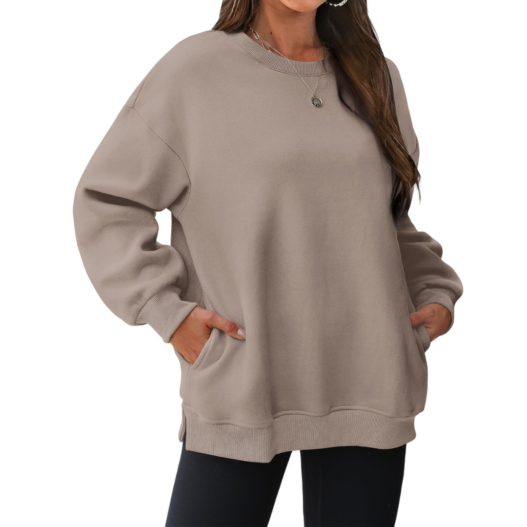 Marleigh | Plush Pocket Sweatshirt