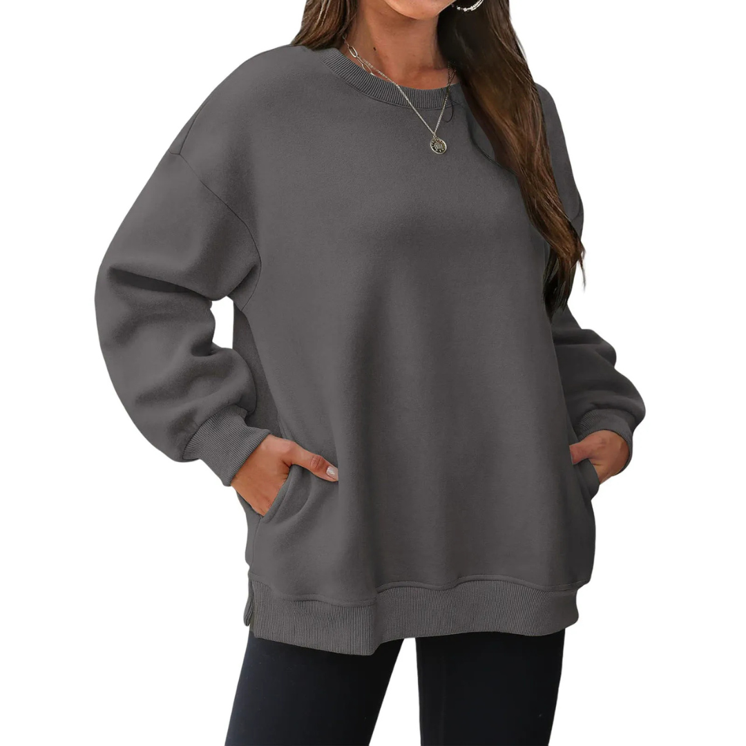 Marleigh | Plush Pocket Sweatshirt