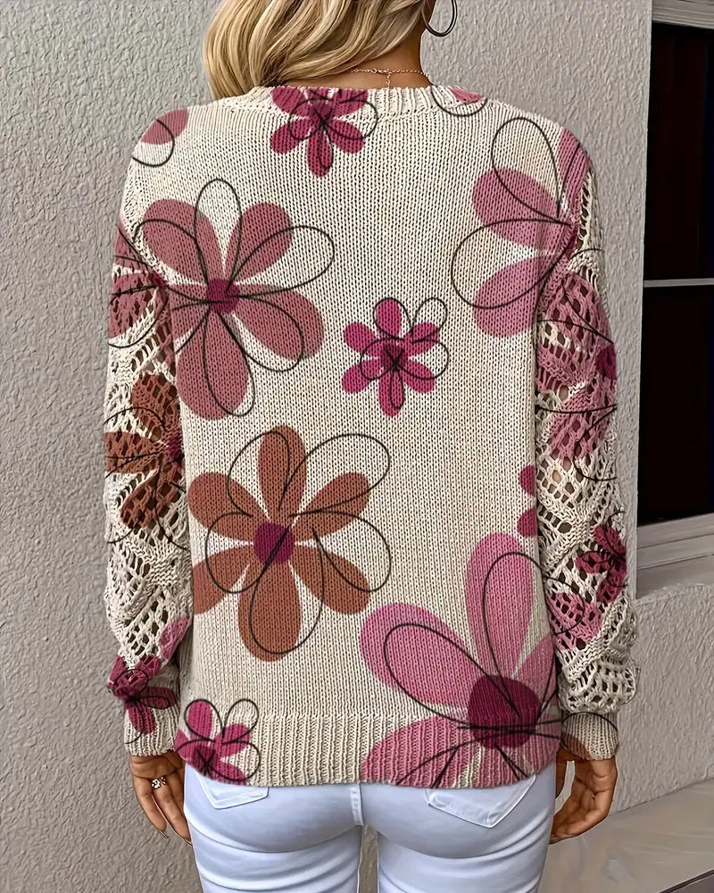 Cynora | V-Neck Knit Sweater