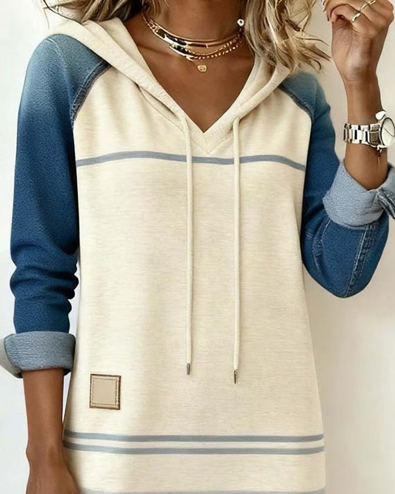Amarra | Striped Hooded Dress