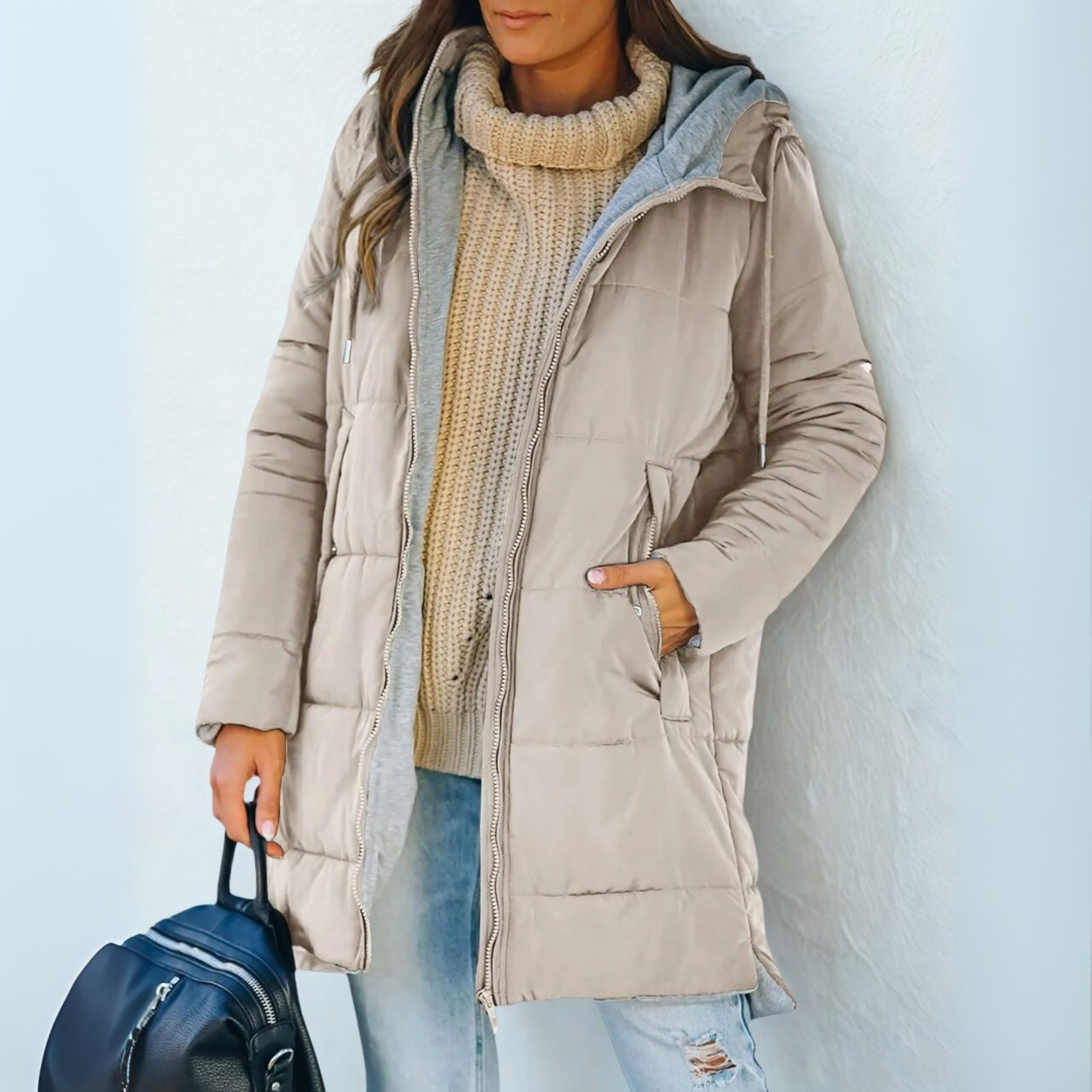 Raya | Casual Hooded Puffer Jacket