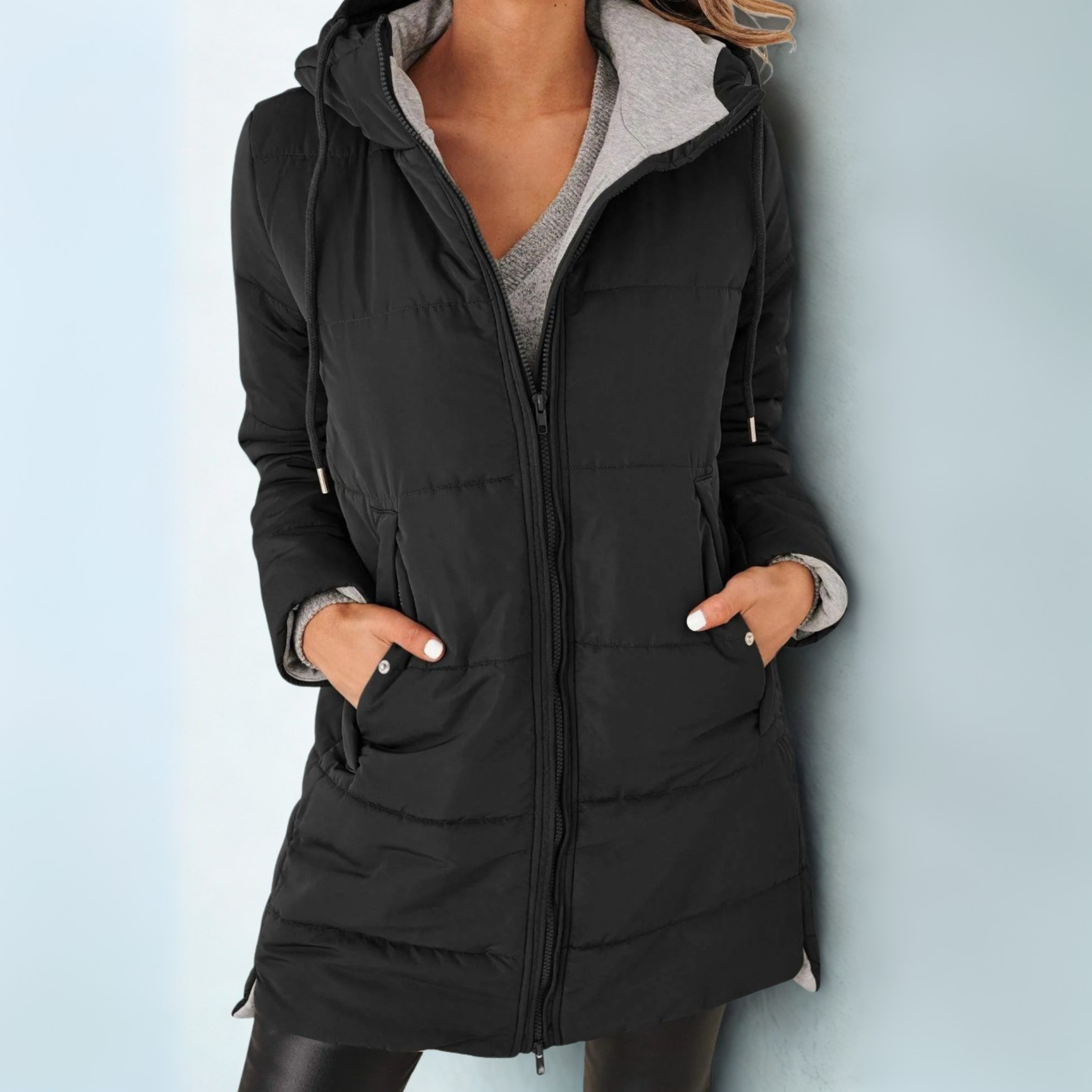 Raya | Casual Hooded Puffer Jacket