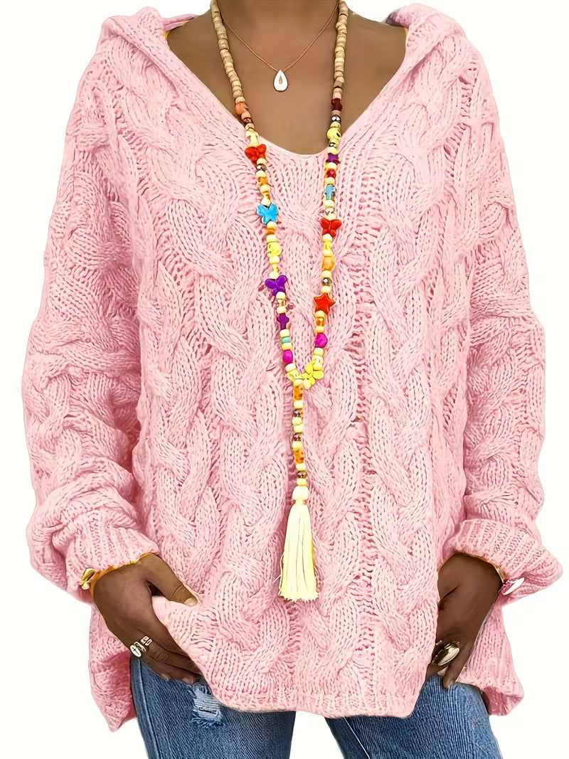 Michelle | Casual Long Sleeve Knitted Sweater