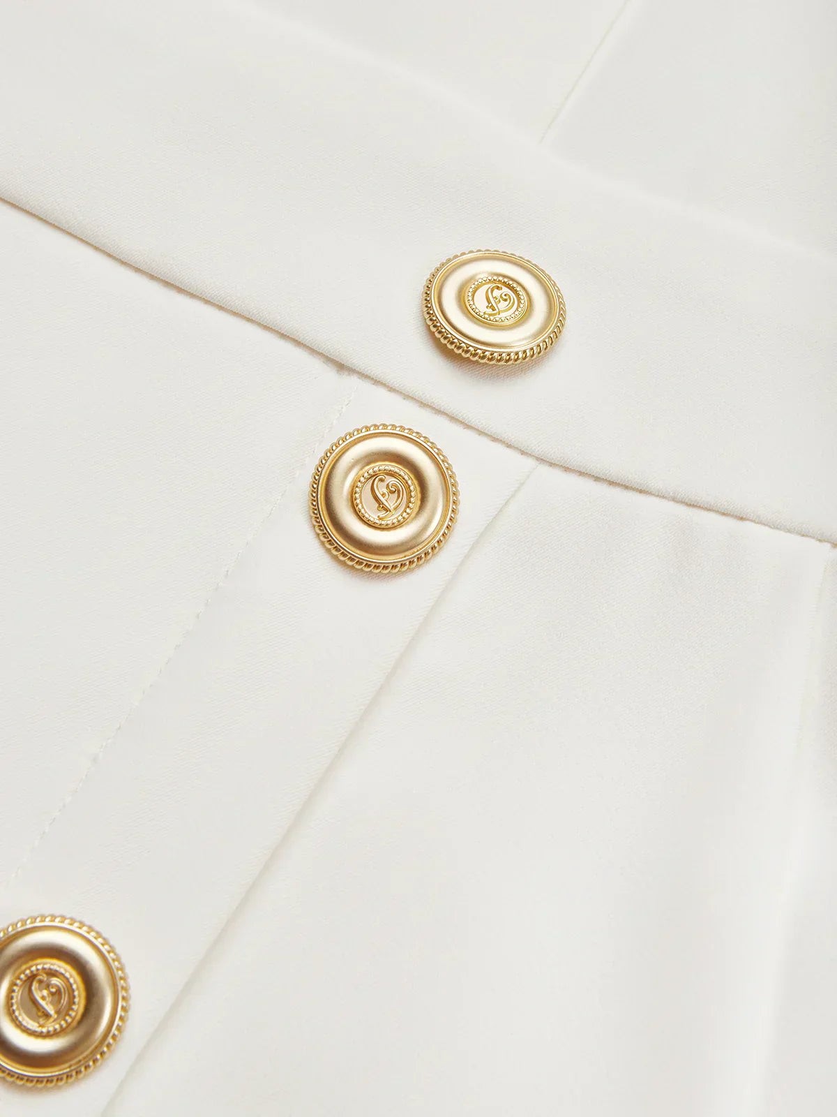 Malene | Button-Slit Midi Dress