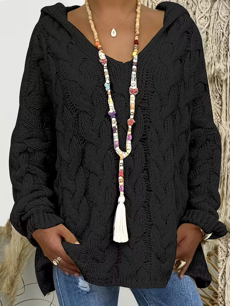 Michelle | Casual Long Sleeve Knitted Sweater
