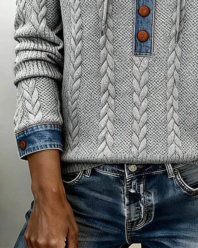 Jenny | Long-Sleeve Casual Hoodie