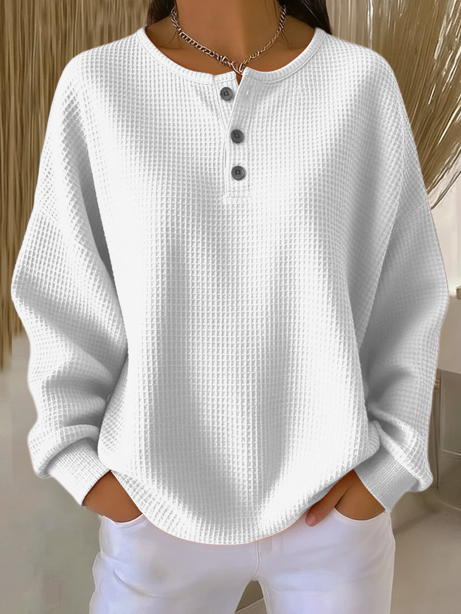 Myah | Casual Crew Neck Sweatshirt
