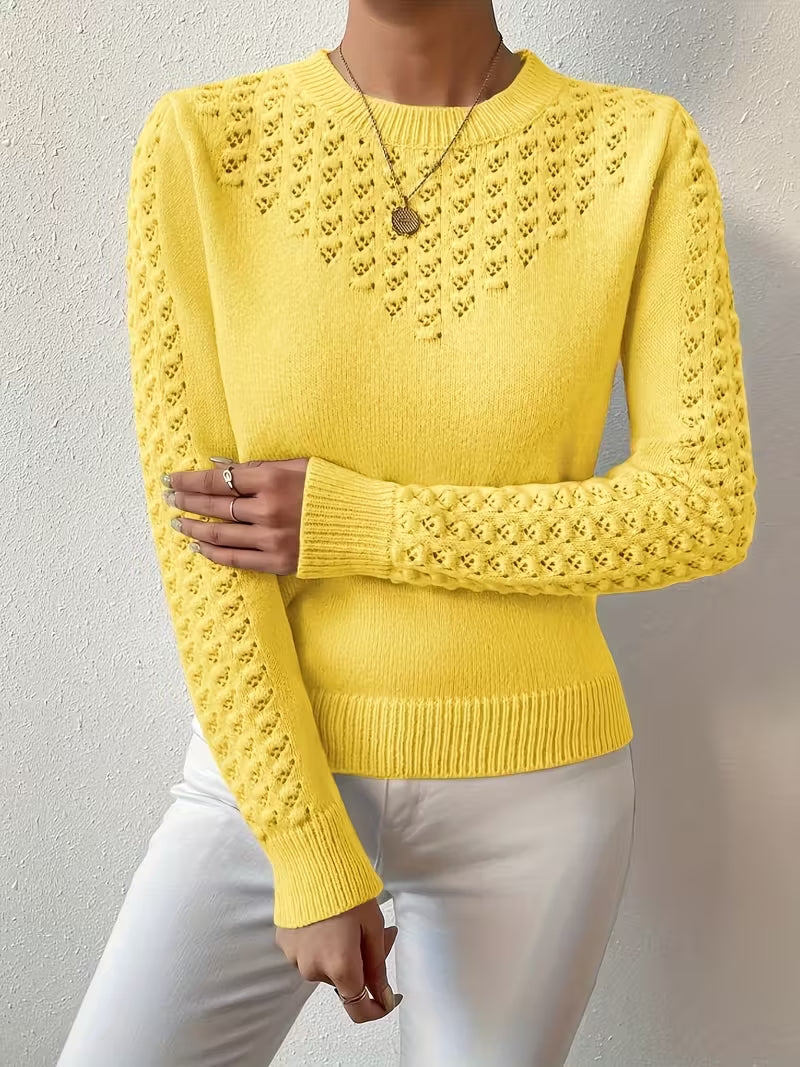 Shannen | Long Sleeve Knitted Sweater