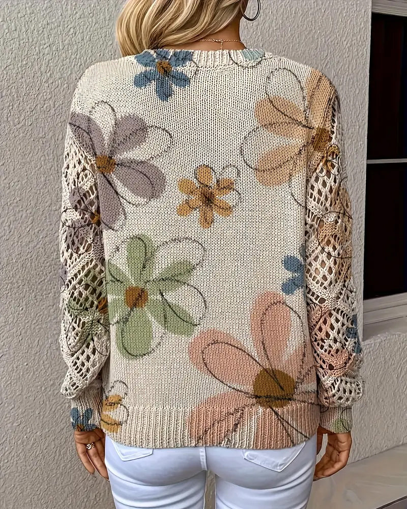 Cynora | V-Neck Knit Sweater