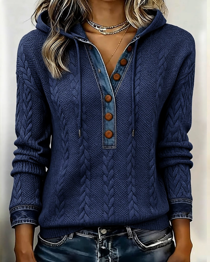 Jenny | Long-Sleeve Casual Hoodie