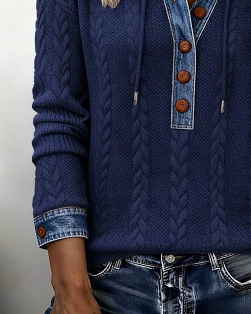 Jenny | Long-Sleeve Casual Hoodie