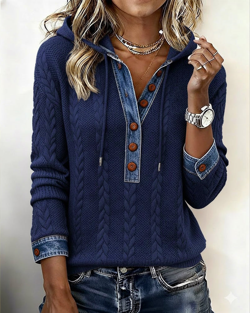 Jenny | Long-Sleeve Casual Hoodie