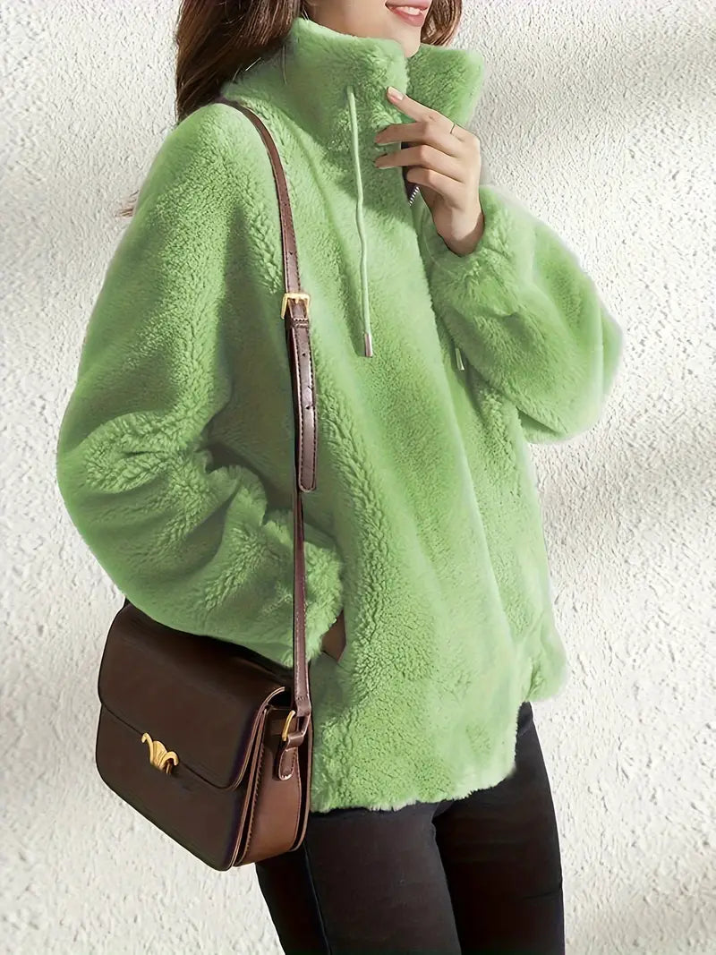 Maliza | Ultra-Soft Furry Fleece Jacket