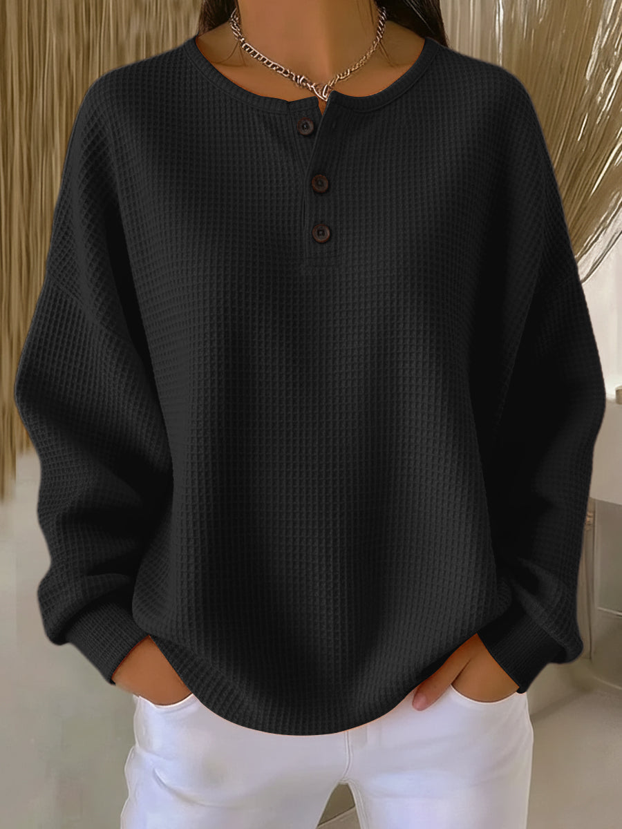 Myah | Casual Crew Neck Sweatshirt