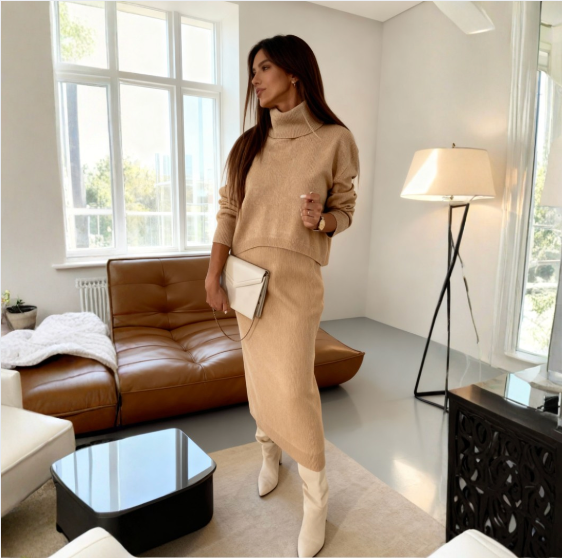 Vivienne | LayerLuxus Winter Knit Set