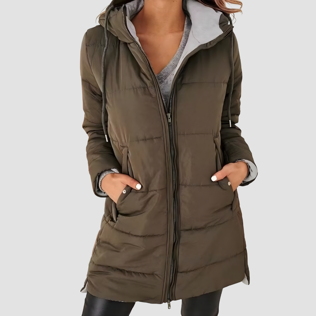 Raya | Casual Hooded Puffer Jacket