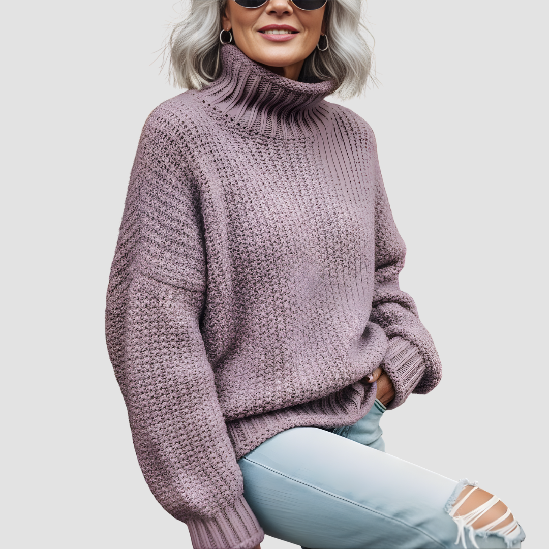 Celeste | Knit Turtleneck Sweater