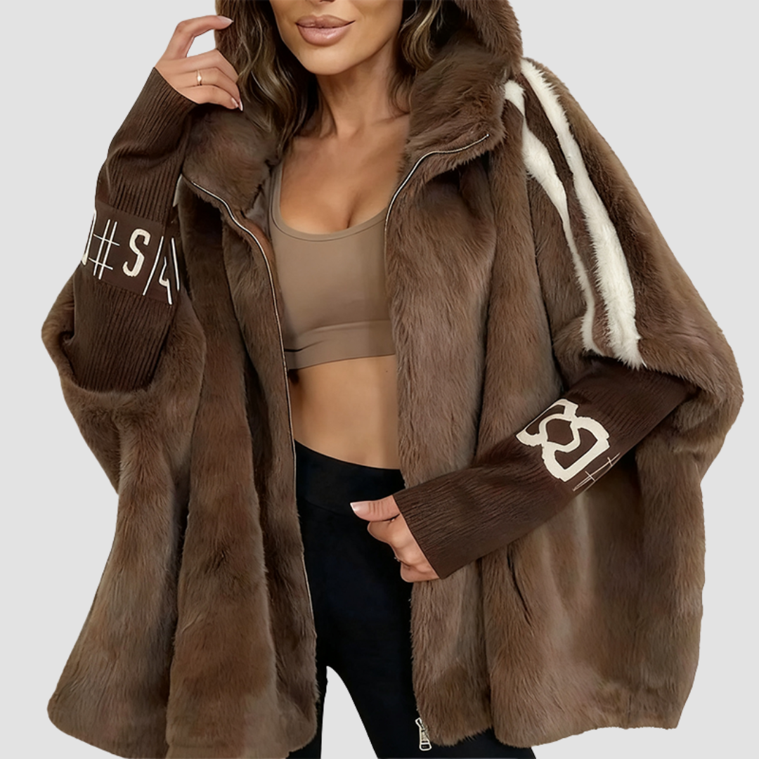 Liviana | Plush Hooded Jacket