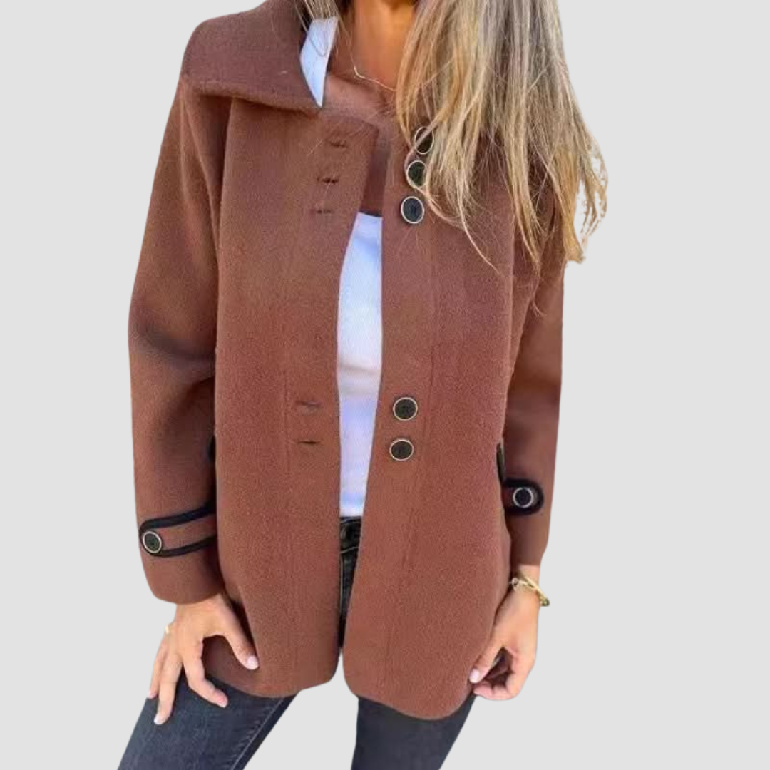 Mirelle | Elegant Women's Tweed Coat