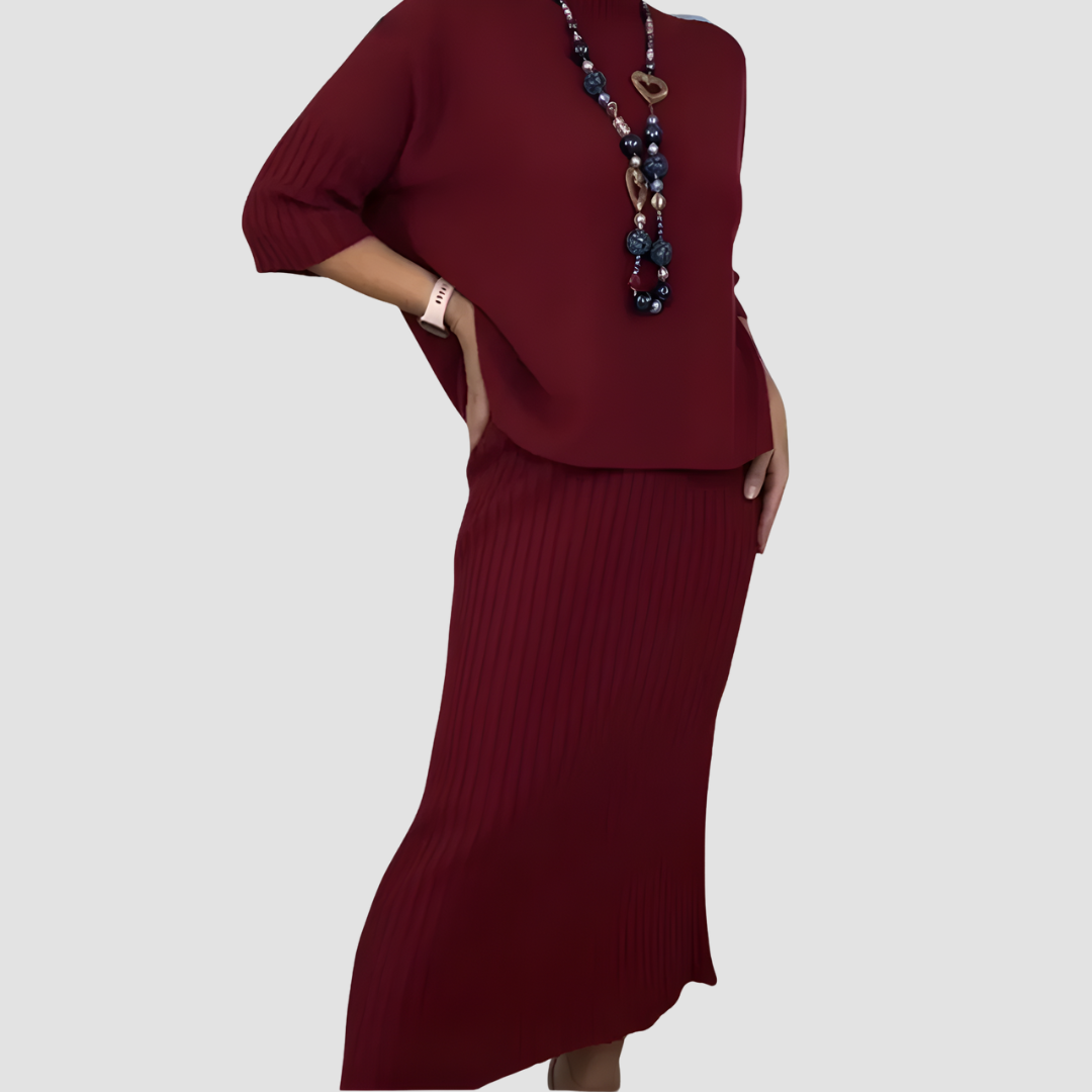 Alessia | Elegant 2-Piece Knit Sweater