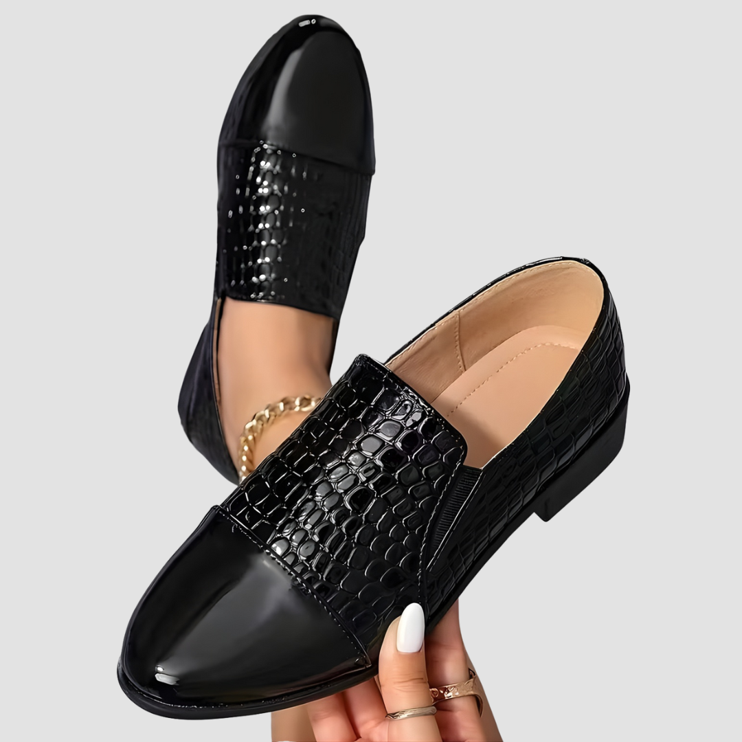 Clarita | Orthopedic Leather Loafers