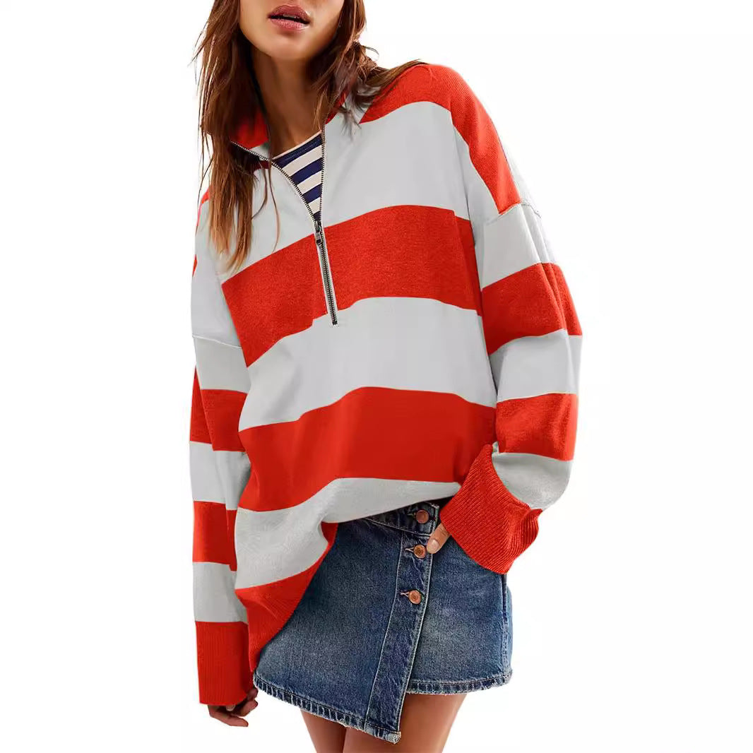 Camilla | Comfy Half-Zip Pullover Sweater