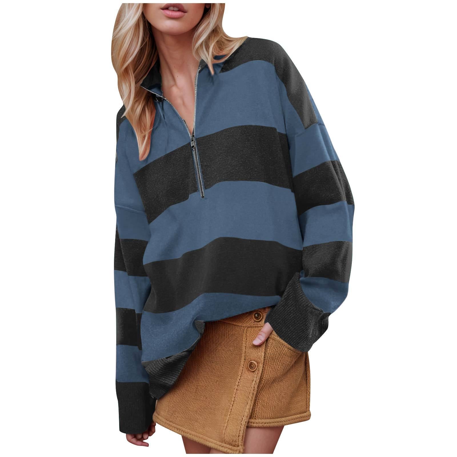 Camilla | Comfy Half-Zip Pullover Sweater