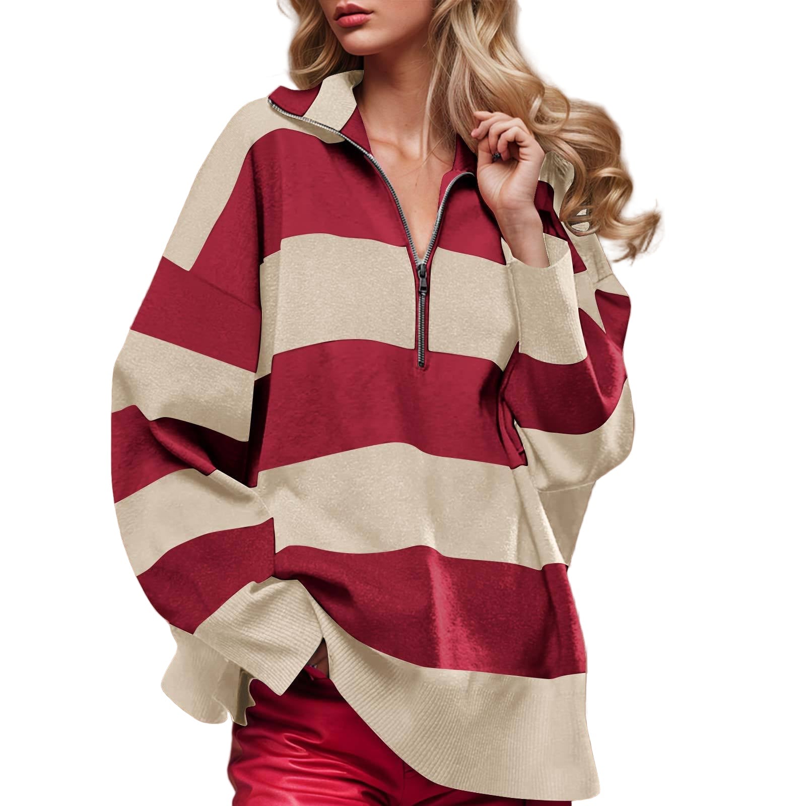 Camilla | Comfy Half-Zip Pullover Sweater