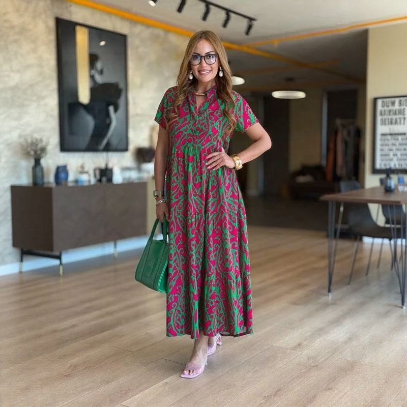 Mirella | Lightweight Viscose Dress