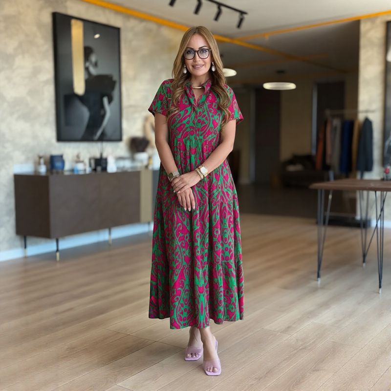 Mirella | Lightweight Viscose Dress