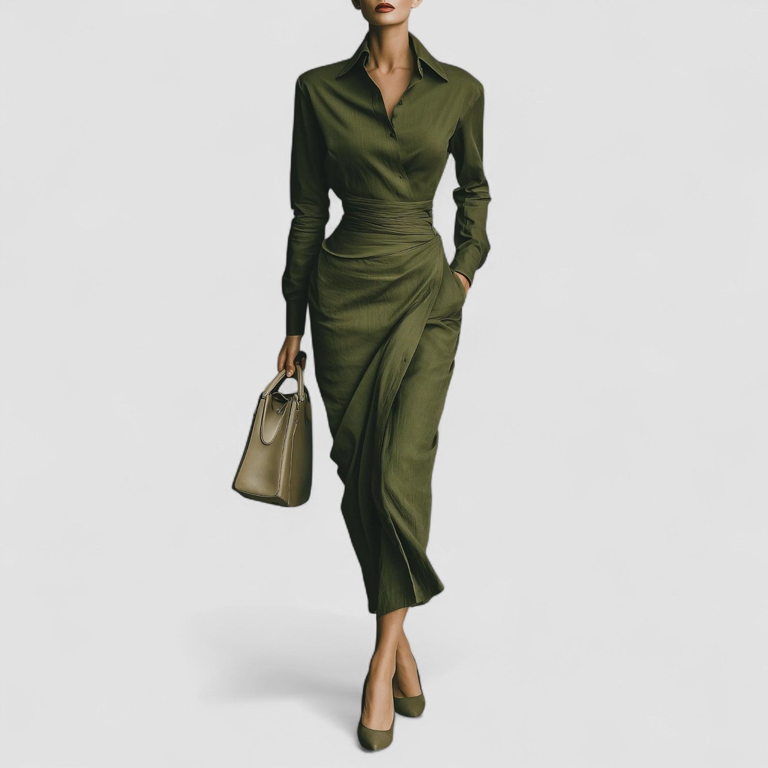 Stacey | Wrap Maxi Dress