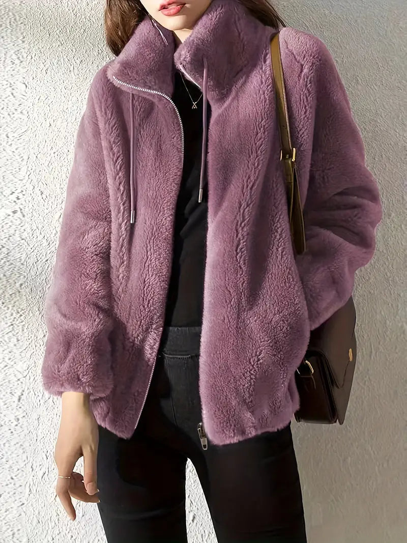 Maliza | Ultra-Soft Furry Fleece Jacket