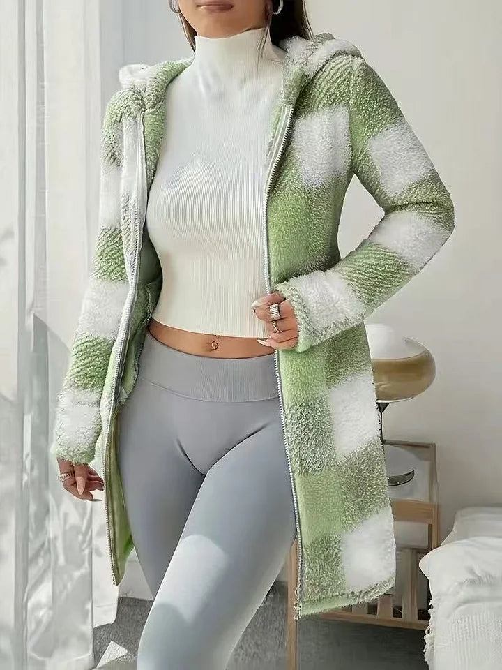 Tissaia | Hooded Zip Jacket