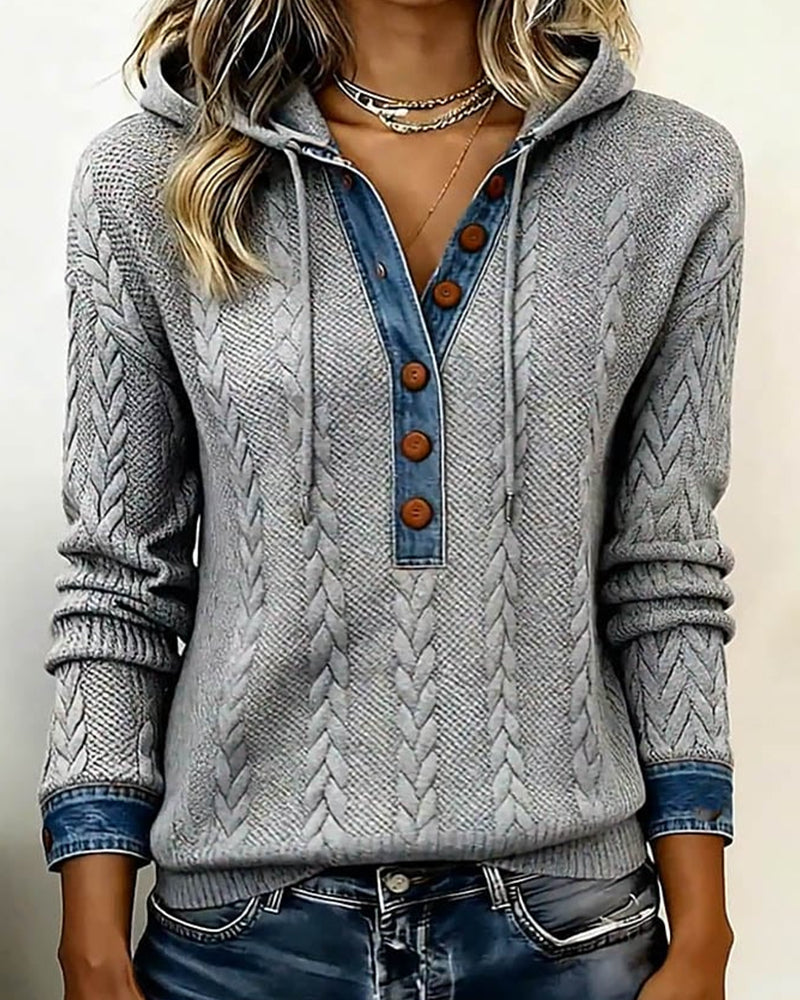 Jenny | Long-Sleeve Casual Hoodie