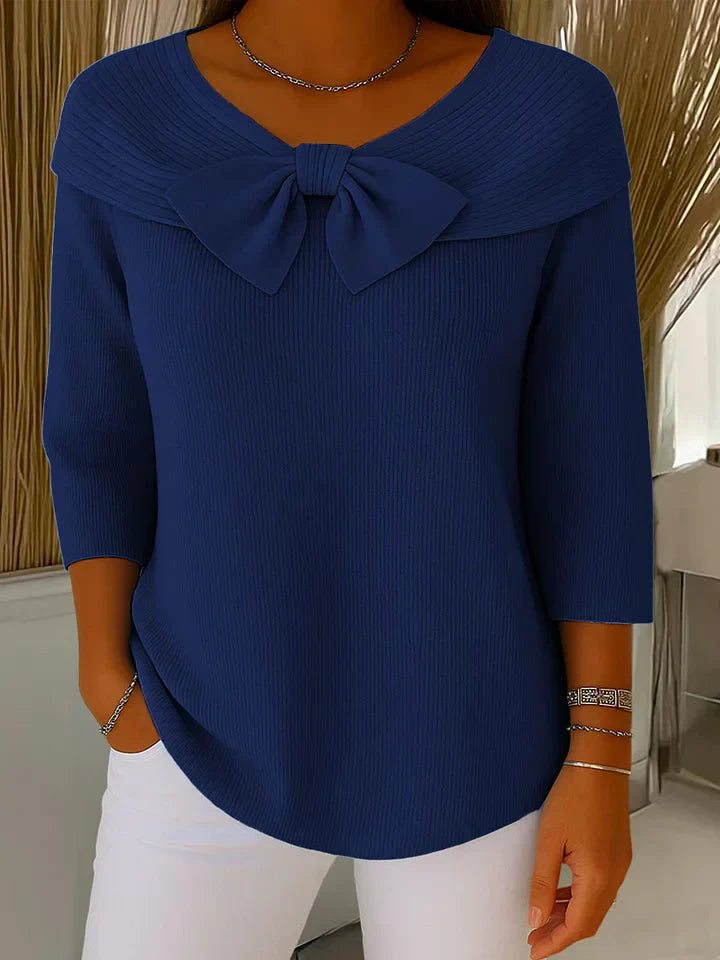 Serenna | Bow Knit Sweater