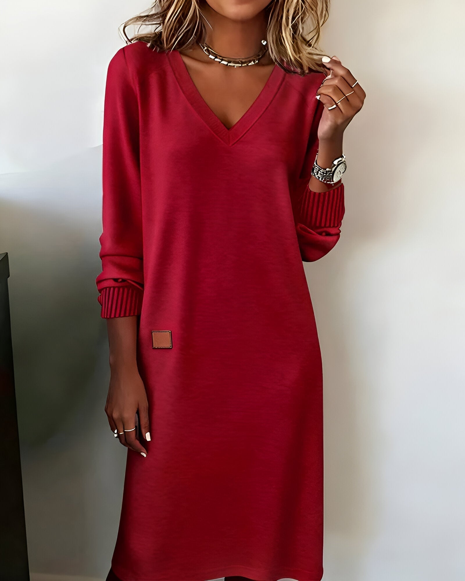 Kymari | Casual Knit Long Dress