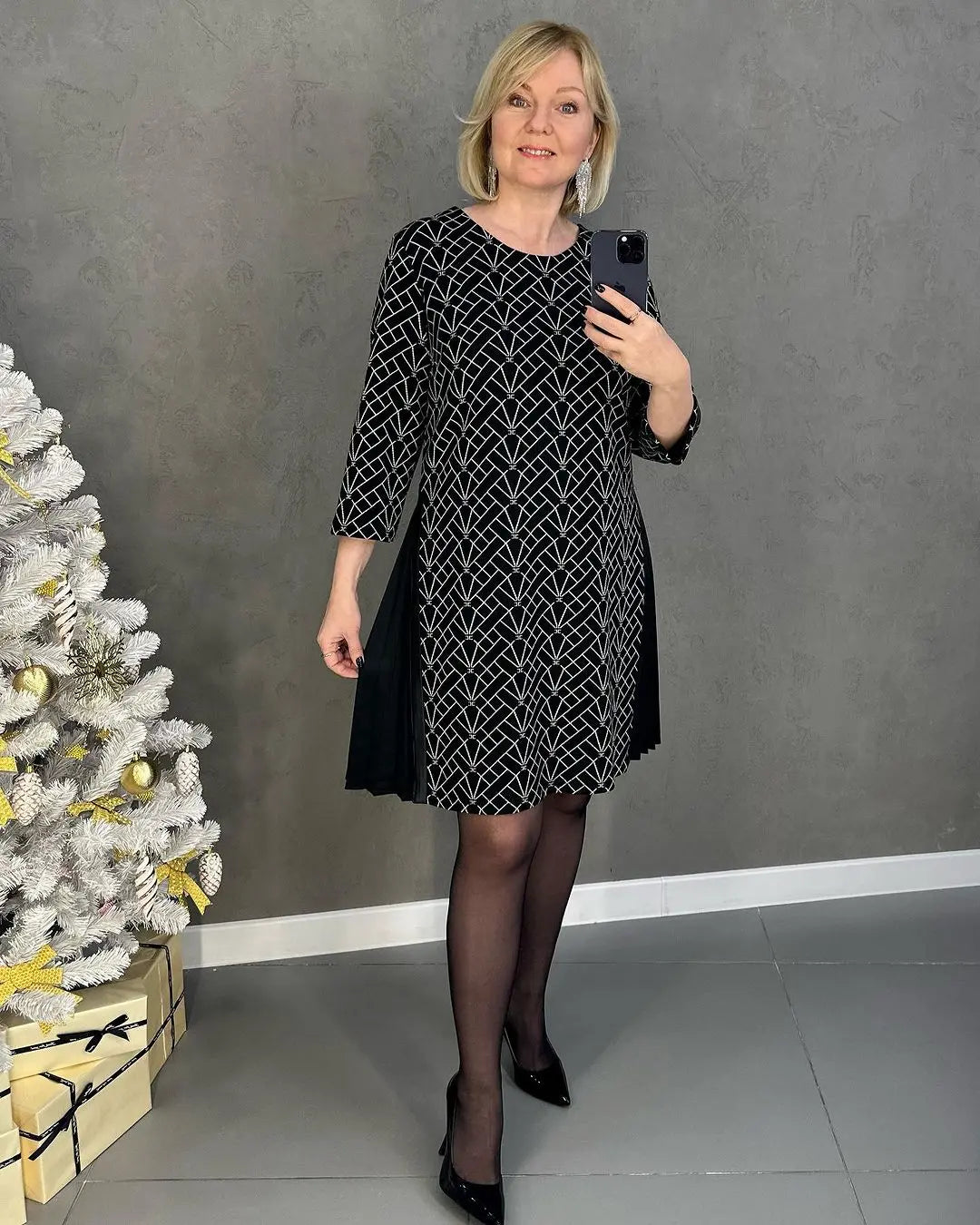 Louisa | Printed Dress