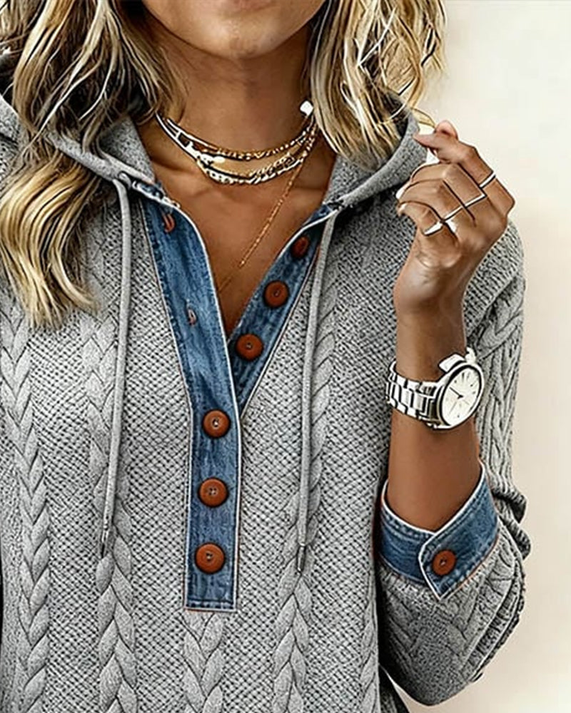 Jenny | Long-Sleeve Casual Hoodie