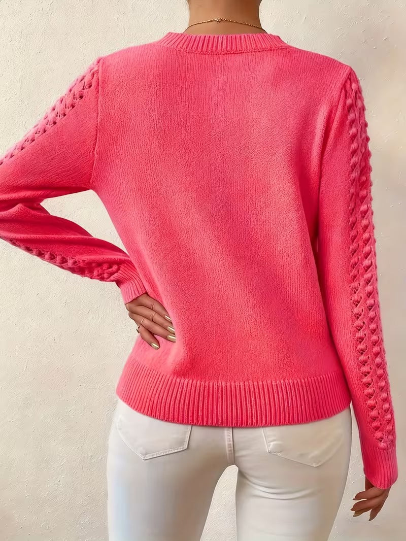 Shannen | Long Sleeve Knitted Sweater