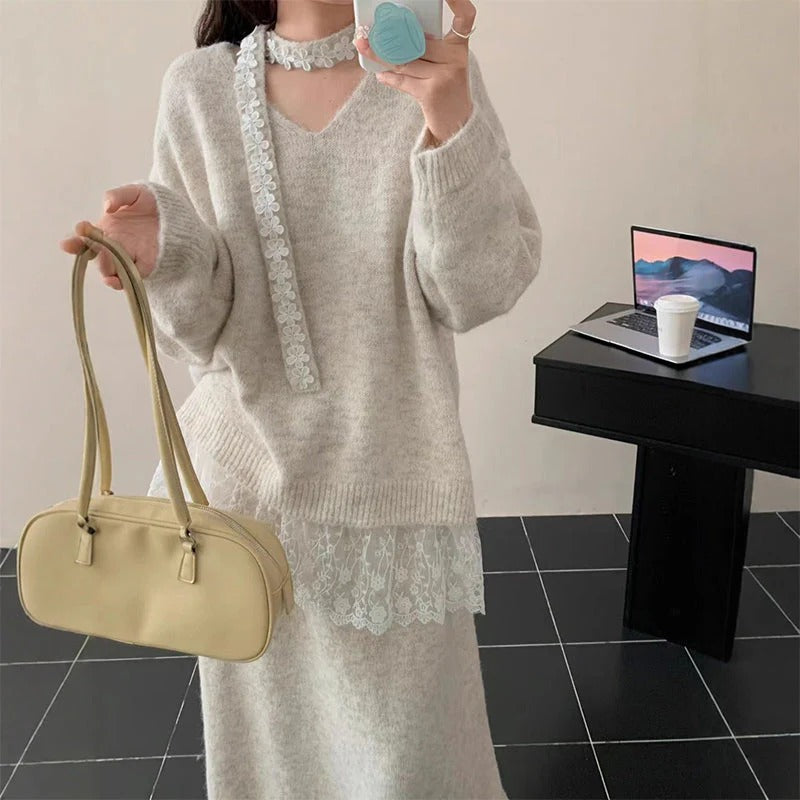Clara | Knitted 2-Piece Set