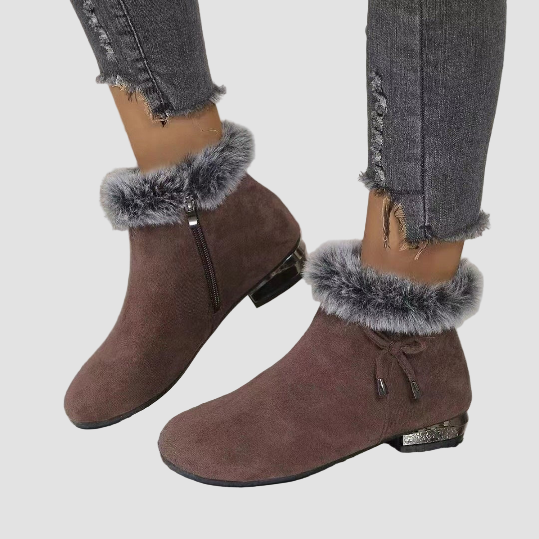 Clara | Soft Lined Suede Boots