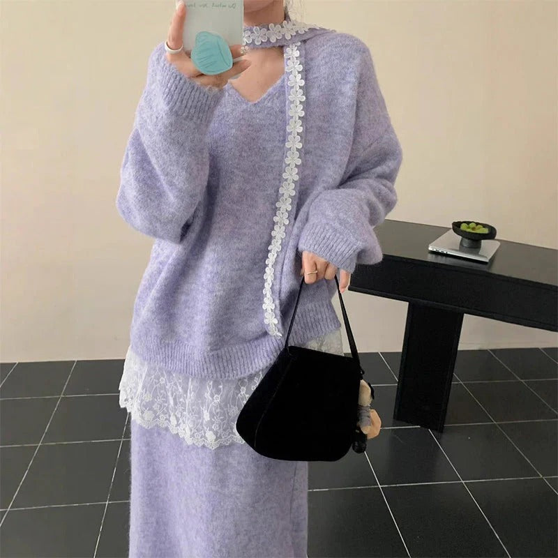 Clara | Knitted 2-Piece Set